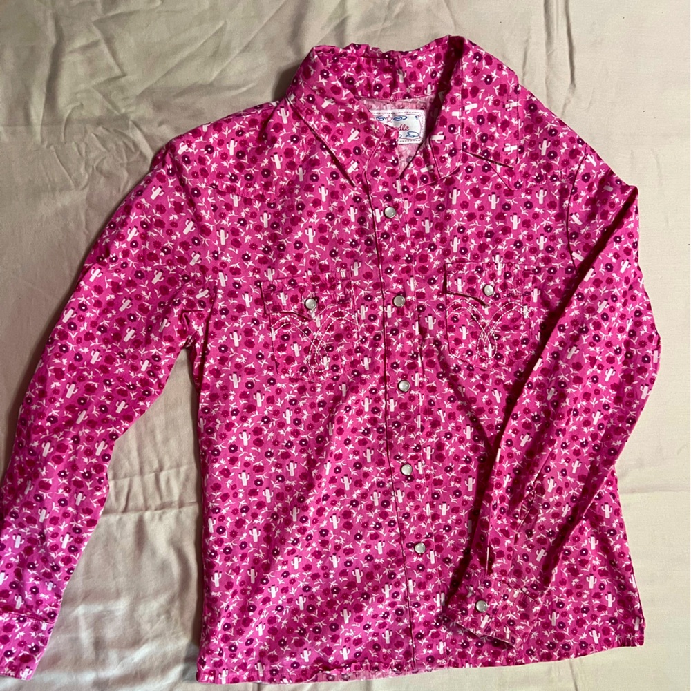 Panhandle Girls button down. Worn once.